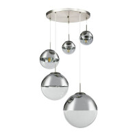 Globo 15851-5 Varus Hängeleuchte Metall, 3X E27 2