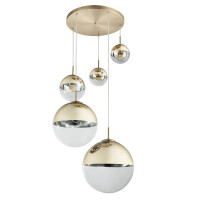Globo 15855-5 Varus Hängeleuchte Metall, 3X E27 2