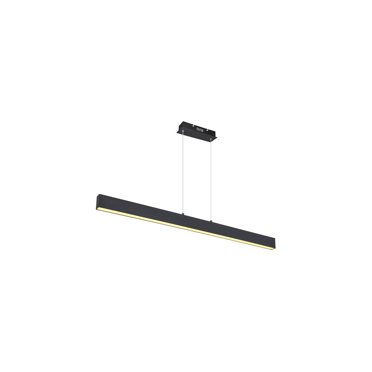 Verena Hängeleuchte Metall Schwarz Matt, Led