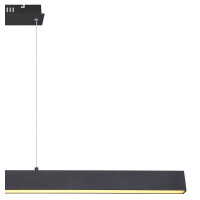 Verena Hängeleuchte Metall Schwarz Matt, Led 5