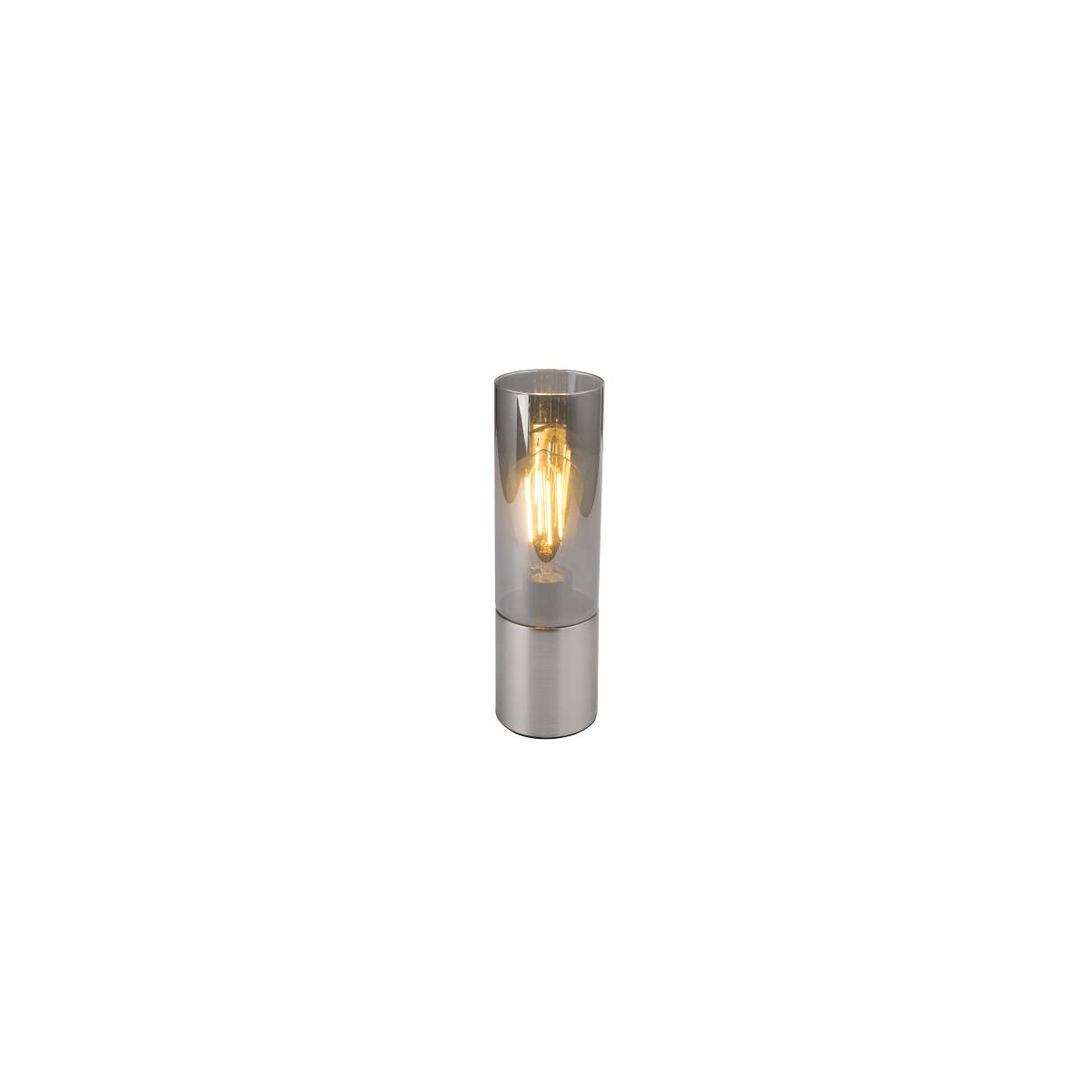 Annika Tischleuchte Metall Nickel Matt, 1X E27