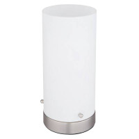 Cyli Tischleuchte Metall Nickel Matt, 1X E14 Led 2