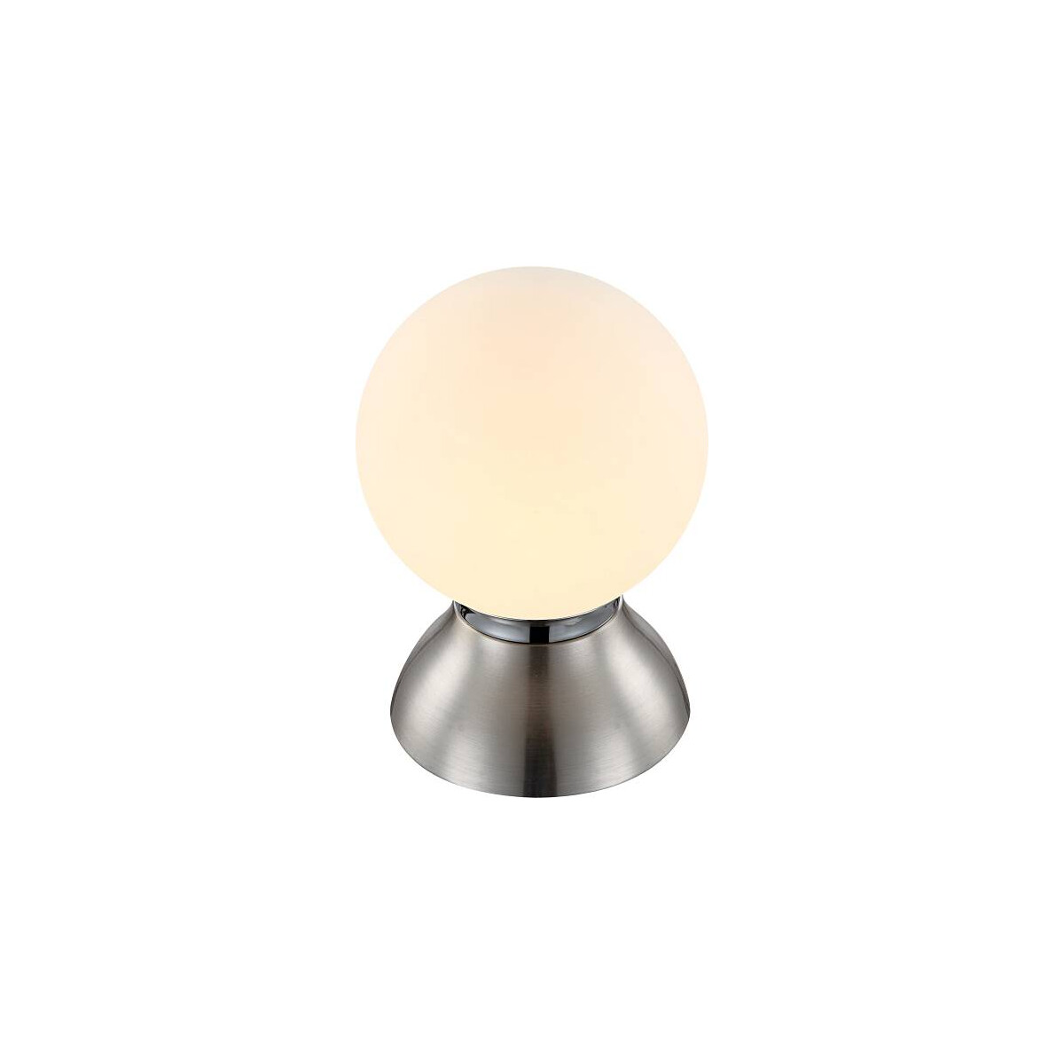 Kitty Tischleuchte Metall Verchromt, 1X E14 Led