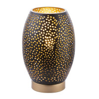 Globo 24002S Narri Tischleuchte Metall Goldfarben, 1X E27 1