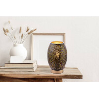 Narri Tischleuchte Metall Goldfarben, 1X E27 2