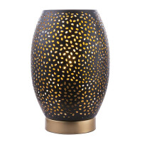 Narri Tischleuchte Metall Goldfarben, 1X E27 4