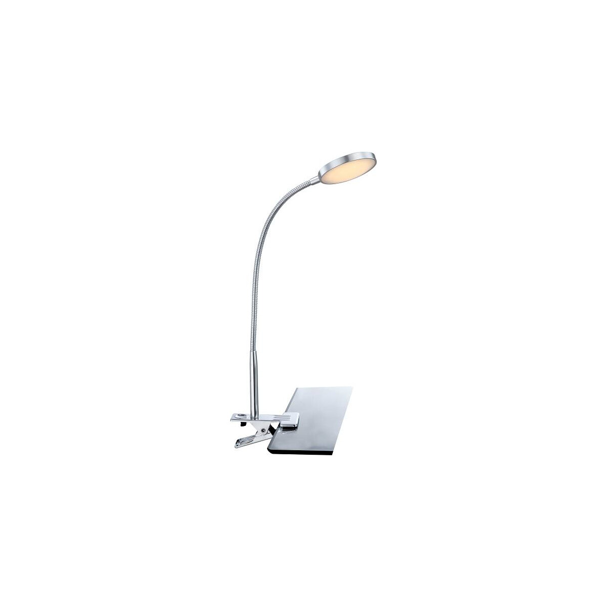 Pegasi Klemmstrahler Aluminium Verchromt, Led