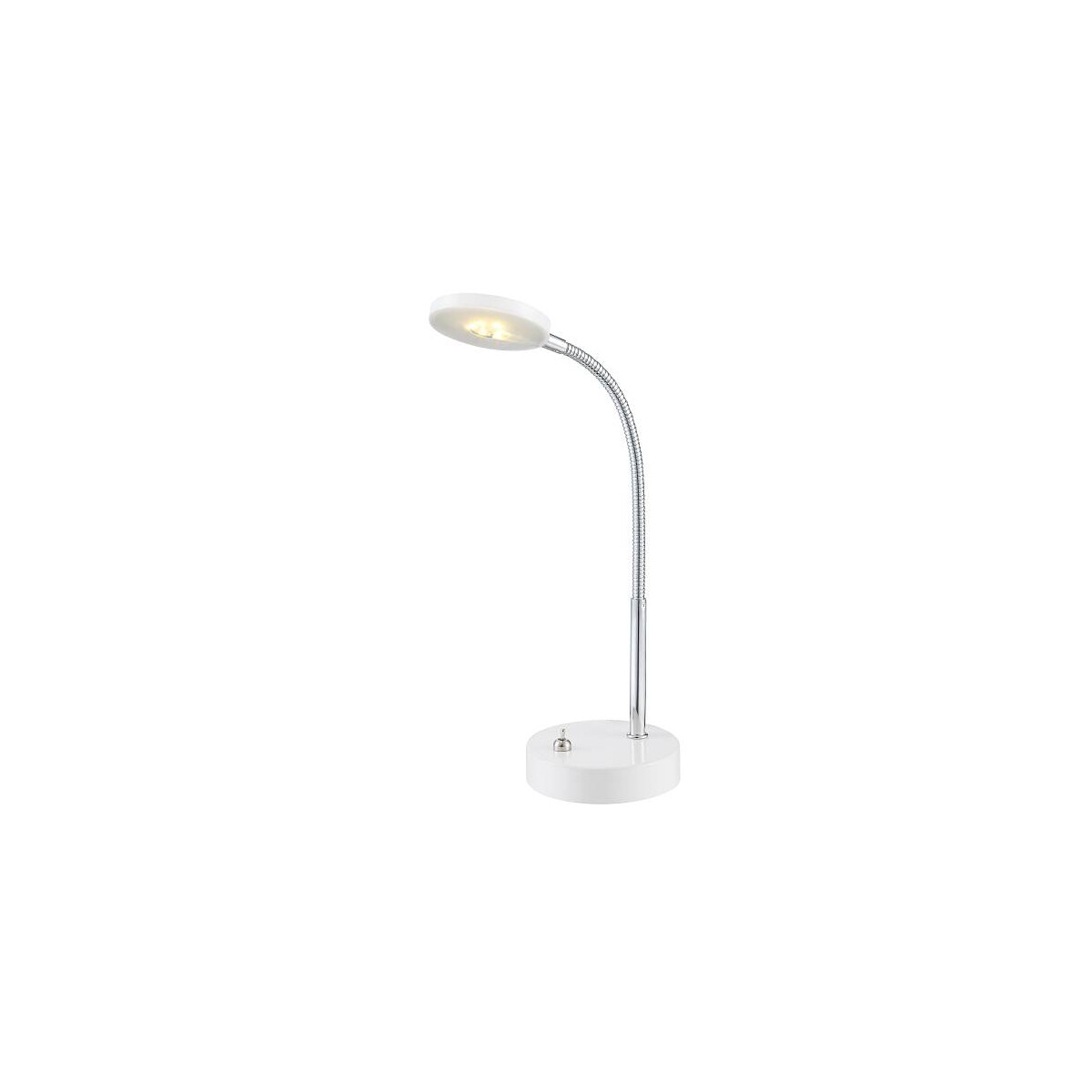 Deniz Tischleuchte Metall Verchromt, Led