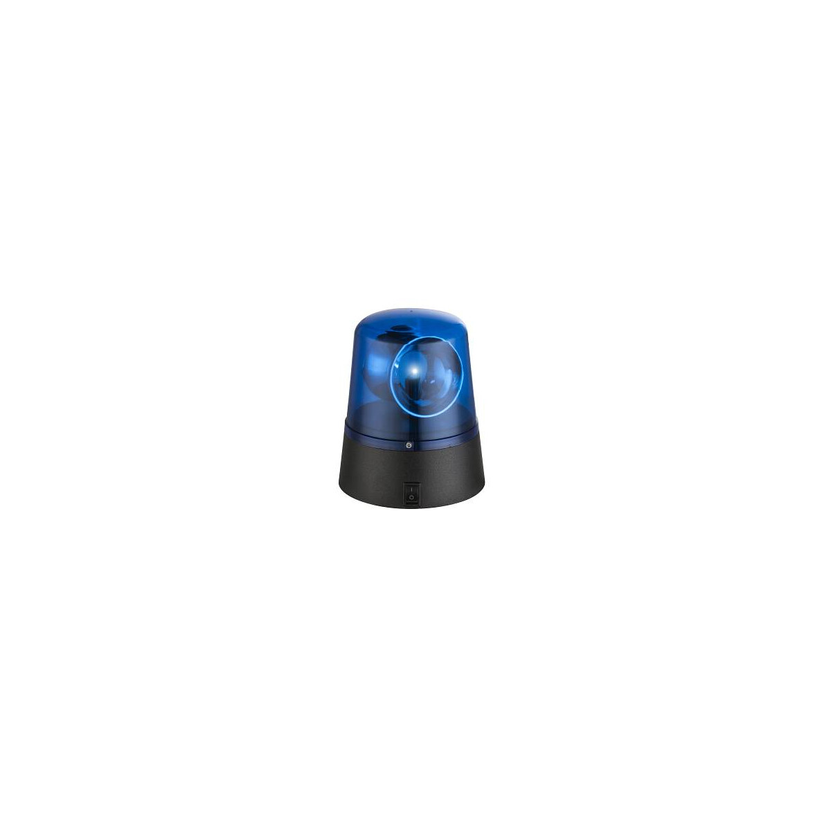 Police Tischleuchte Kunststoff Blau, Led