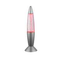 Globo 28019 Magma Tischleuchte Kunststoff Silbergrau, 6X Led