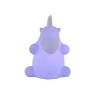 Kraka Tischleuchte Kunststoff Weiß, Rgb Led 5