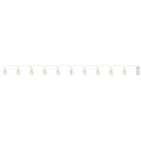 Globo 29908-10 Baily Led Lichterkette Kunststoff, 10X Led 3