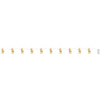 Globo 29909-10 Baily Led Lichterkette Kunststoff, 10X Led 3