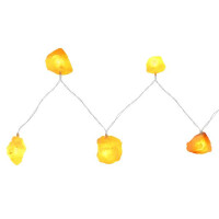 Hoku Led Lichterkette Kunststoff Satiniert, 10X Led 3