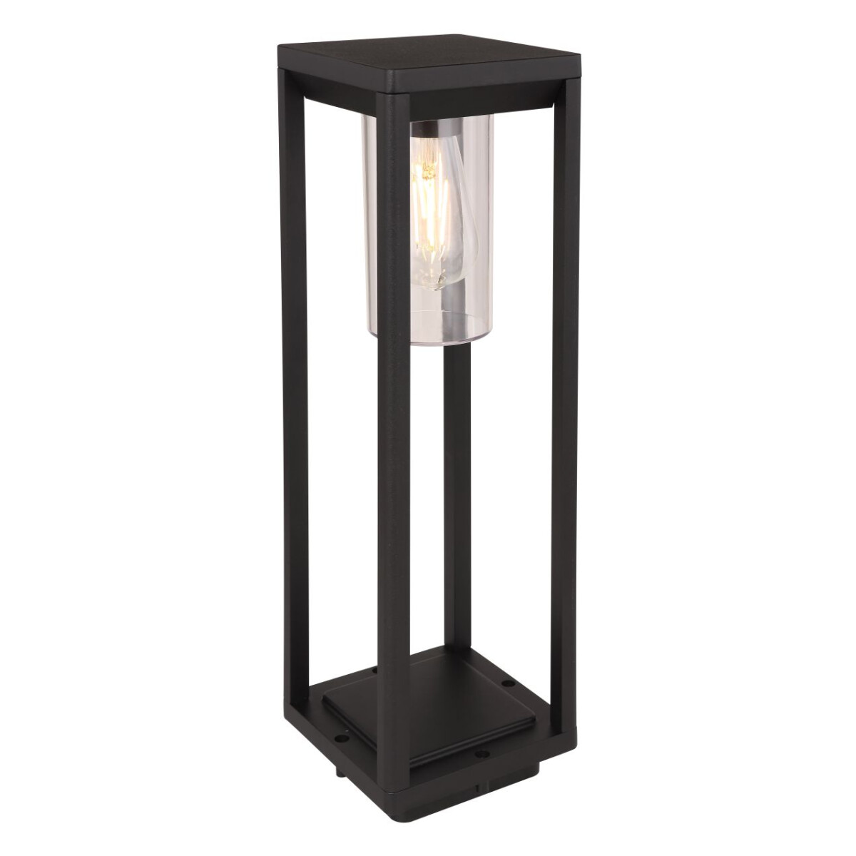 Candela Außenleuchte Aluminium Druckguss Schwarz Matt, 1X E27 Led