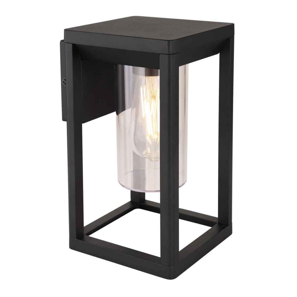 Candela Außenleuchte Aluminium Druckguss Schwarz Matt, 1X E27 Led