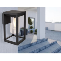 Candela Außenleuchte Aluminium Druckguss Schwarz Matt,