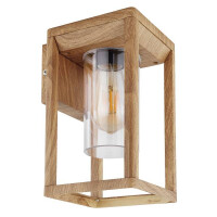 Candela Außenleuchte Aluminium Druckguss Holzoptik Mat