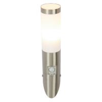Globo 3157SLED Boston Led Außenleuchte Edelstahl, 1X E