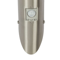 Globo 3157SLED Boston Led Außenleuchte Edelstahl, 1X E