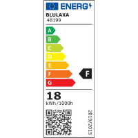 120cm LED Glas Röhre 18W G13 1900lm KW inklusive Starte