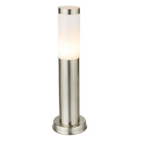 Globo 3158LED Boston Led Außenleuchte Edelstahl, 1X E2