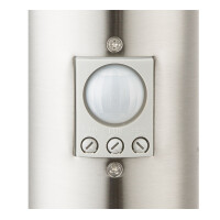 Globo 3158SLED Boston Led Außenleuchte Edelstahl, 1X E