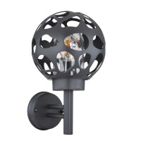 Globo 31805 Hilario Außenleuchte Edelstahl Anthrazit, 