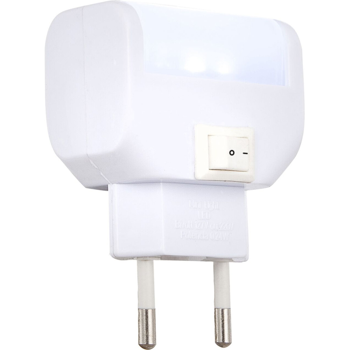 Chaser Wandleuchte Kunststoff Weiß, 4X Led