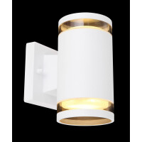 Globo 32063-2W Alcala Außenleuchte Aluminium Wei&szlig