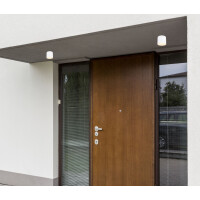 Alcala Außenleuchte Aluminium Weiß Matt, 1X Gx53