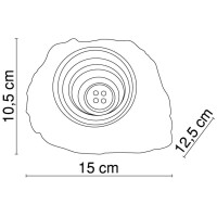 Globo 3302-3 Solar Solarleuchte Kunststoff Grau, 2X Led 4