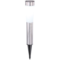 Solar Solarleuchte Edelstahl, 2X Led 2