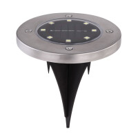 Globo 33414-4 Solarleuchte Edelstahl, 8Xled Solarleuchte Ede