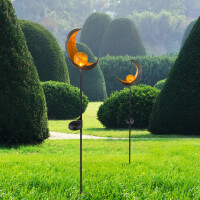 Globo 33466 Solarleuchte Metall Bronzefarben, 1Xled Solarleu