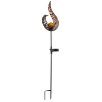 Solarleuchte Metall Schwarz, 1Xled Solar gallery
