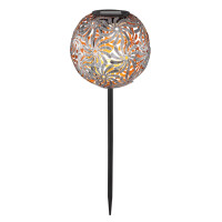 Globo 33632 Solarleuchte Metall Silbergr gallery