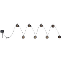 Solar-Lichterkette Kunststoff Schwarz, 9 gallery