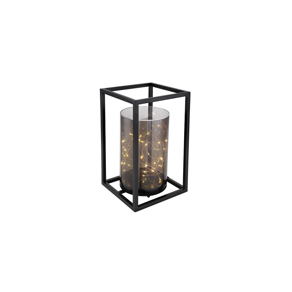 Solarleuchte Metall Schwarz, 40Xled Solarleuchte Metall Schwarz, 40X Led