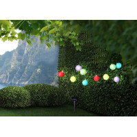Globo 33971 Solar Solarleuchte Kunststoff Bunt, 10X Led 3