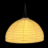 Globo 33982 Solarleuchte Leinen Weiß, 11Xled Solarleuc