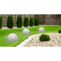 Globo 33997-3 Solarleuchte Kunststoff Grau, 1Xled Solarleuch