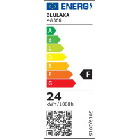 150cm LED Glas Röhre 24W G13 2500lm KW inklusive Starte