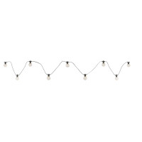 Globo 34090N Almaga Led Lichterkette Kunststoff Schwarz, 10X