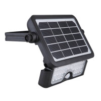 Solarleuchte Kunststoff Schwarz, 1Xled Solarleuchte Kunststo