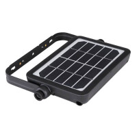 Solarleuchte Kunststoff Schwarz, 1Xled Solarleuchte Kunststo
