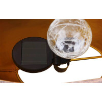 Globo 36520 Solarleuchte Metall Messingfarben, 1Xled Solarle
