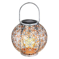 Globo 36741 Solarleuchte Metall Silberfa gallery