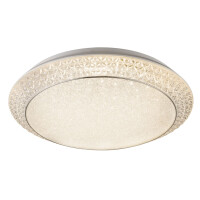 Globo 41314-40 Ronja Deckenleuchte Metall Weiß, Led 3