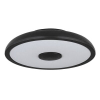 Globo 41366B Raffy Deckenleuchte Kunststoff Schwarz, Led 3